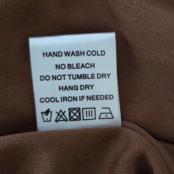 REMI x REVOLVE Metallic Bronze Wide Leg Pants Size 2X Festive Holiday New Year - Picture 6 of 6